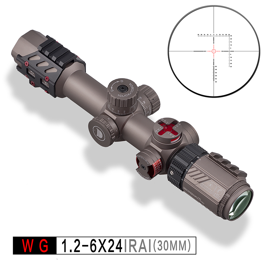 WG 1.2-6X24IRAI玻璃板分化战术速瞄(30管径)